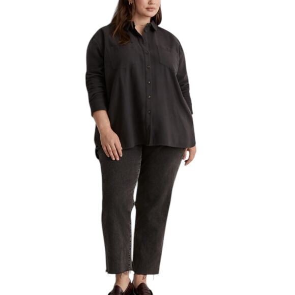 NWT Madewell Curvy Perfect Vintage Straight Jeans Women’s Size 22w Lunar Wash